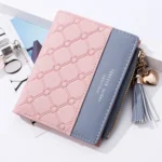 Cute Fashion Purse Leather Long Zip Wallet Coin Card Holder Soft Leather Phone Card Female Clutch - Image 2