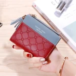 Cute Fashion Purse Leather Long Zip Wallet Coin Card Holder Soft Leather Phone Card Female Clutch - Image 6