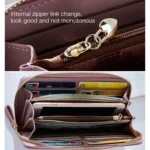 Women Long Clutch Wallet Large Capacity Wallets Female Purse Phone Pocket Card Holder - Image 4