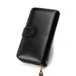 Multifunction Zipper Women Leather Wallet Long Trifold Coin Purse Card Holder Clutch - Image 2