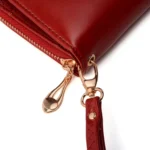 Multifunction Zipper Women Leather Wallet Long Trifold Coin Purse Card Holder Clutch - Image 5