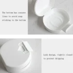 Travel Portable Soap Box Household Soap Storage Box With Lid - Image 9