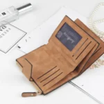 Leather Women Hasp Small Slim Coin Pocket Purse Cards Holders Wallet - Image 5