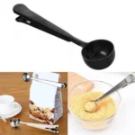 Multifunction Kitchen Coffee Scoop With Clip Stainless Steel Tea Coffee Measuring Cup Coffee Scoop