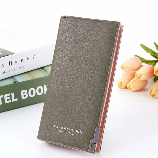 Long Wallet Zipper Coin Purse Cards ID Holder Clutch Woman Wallet