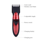 Waterproof Electric Hair Clipper Rechargeable Hair Trimmer Hair Cutting Machine Haircut Beard Trimer - Image 4