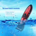 Waterproof Electric Hair Clipper Rechargeable Hair Trimmer Hair Cutting Machine Haircut Beard Trimer - Image 9