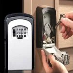 Safety Home Durable Storage Box Key Hider 4 Digit Security Secret Code Lock Wall Mounted Combination Password Keys Box - Image 7