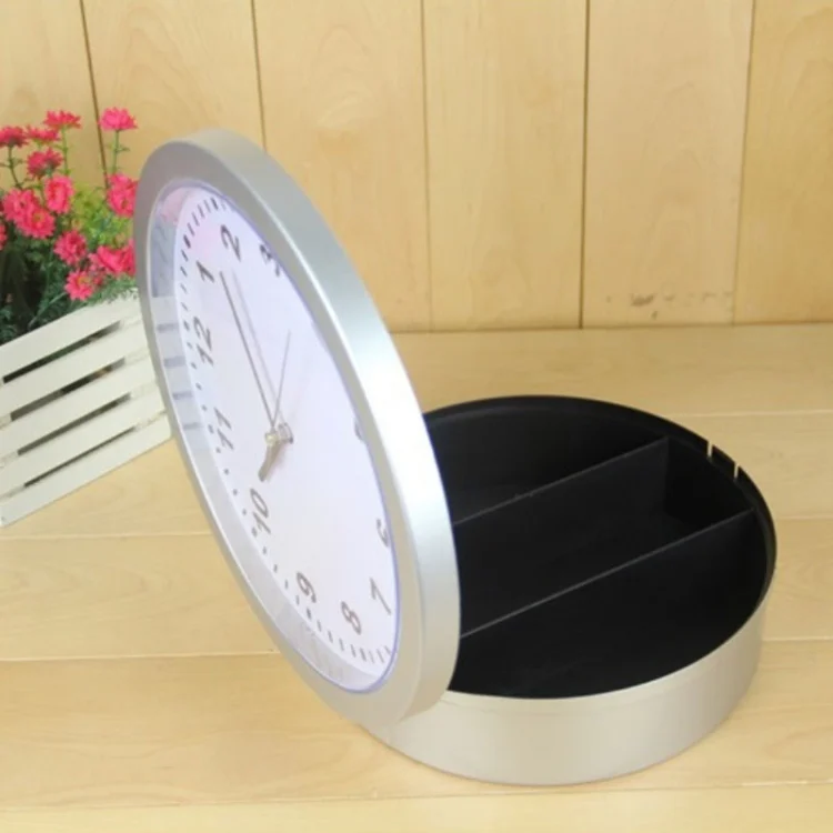 TBD051302501A_3.webp Clock Cabinet Creative Hidden Money Wall Clock Box Hidden Arrangement Storage Money Insurance Storage Box - Image 4