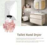 Household Hotel Bathroom Automatic Induction Hands Drying Device - Image 7