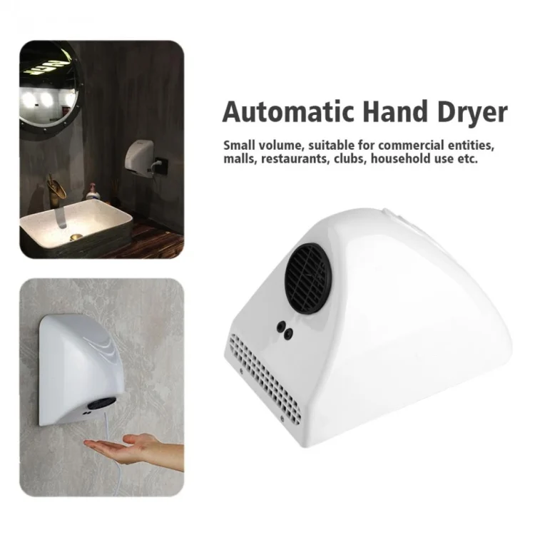 TBD0513087_7.webp Household Hotel Bathroom Automatic Induction Hands Drying Device - Image 8