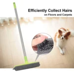 Pet Carpet Hair Removal Broom Scraping Dust-free Hand-washing Mop Rubber Floor Brush - Image 5