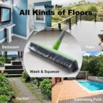 Pet Carpet Hair Removal Broom Scraping Dust-free Hand-washing Mop Rubber Floor Brush - Image 9