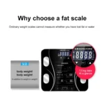 LCD Display Body Electronic Smart Weighing Scales Bathroom Scale Digital Human Weight Scales - Image 11