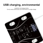 LCD Display Body Electronic Smart Weighing Scales Bathroom Scale Digital Human Weight Scales - Image 3