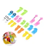 5 Sets 10 in 1 Creative Cartoon Animal Plastic Children Fruit Fork Bento Decoration Toothpick - Image 4