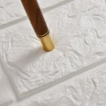 2 PCS Self Adhesive Waterproof TV Background Brick Wallpapers 3D Wall Sticker Living Room Wallpaper Mural Bedroom Decorative Stickers - Image 5