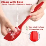 Kitchen Silicone Cream Cake Spatula Mixing Scraper Brush Butter Mixer Brushes Baking Tool Kitchenware - Image 4