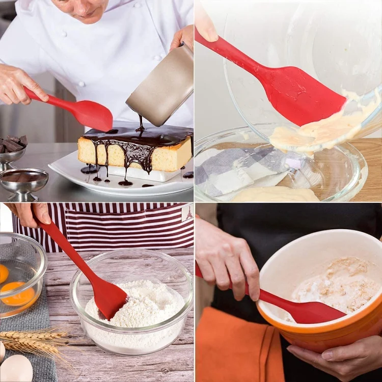 TBD051513101C_6.webp Kitchen Silicone Cream Cake Spatula Mixing Scraper Brush Butter Mixer Brushes Baking Tool Kitchenware - Image 7