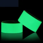 Reflective Glow Tape Self-adhesive Sticker Removable Luminous Tape Fluorescent Glowing Dark Striking Warning Tape - Image 4