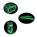Reflective Glow Tape Self-adhesive Sticker Removable Luminous Tape Fluorescent Glowing Dark Striking Warning Tape - Image 6