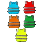 Safety Kids Reflective Stripes Clothing Children Reflective Vest - Image 6