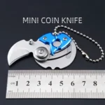 Portable Mini Folding Blade Knife Pocket Small Outdoor Military Survival Knifes Keychain Multitool Self Defense - Image 4