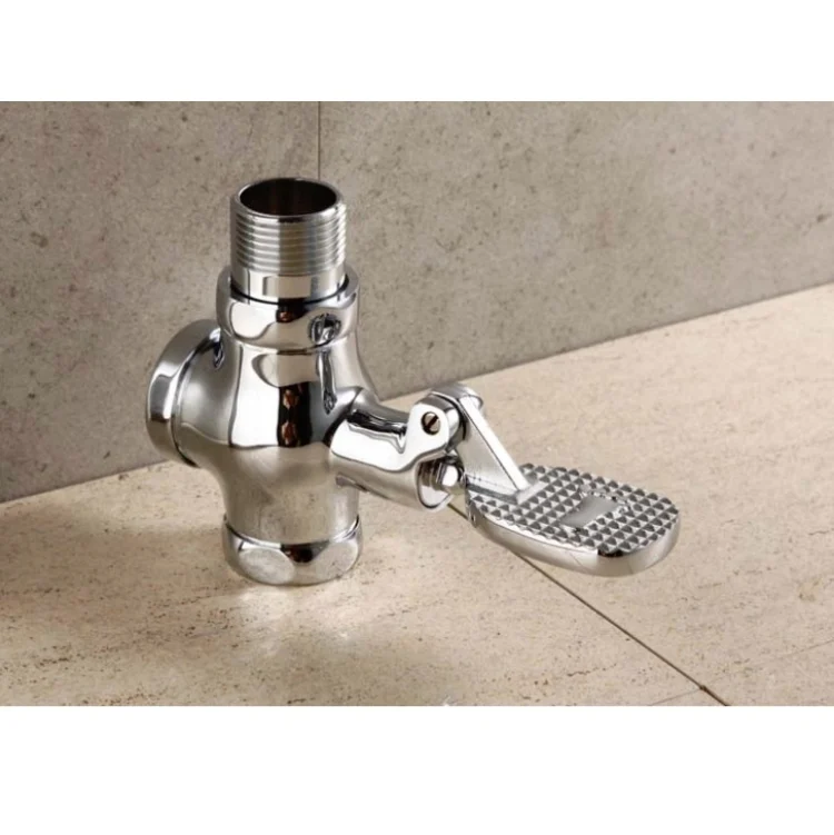 TBD051712401_1.webp 1 Inch Stool Flushing Valve Foot Pedal Urinal Delay Valve Squatting Toilet Flushing Valve - Image 2