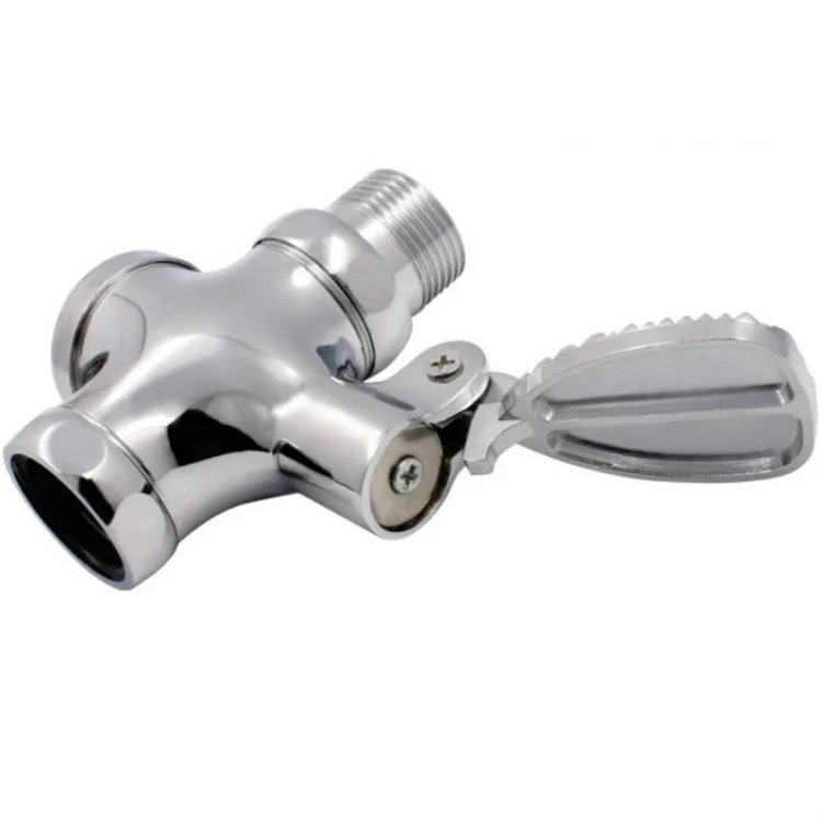 TBD051712401_4.webp 1 Inch Stool Flushing Valve Foot Pedal Urinal Delay Valve Squatting Toilet Flushing Valve - Image 5