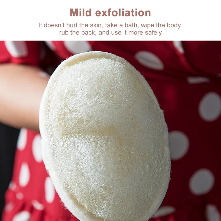 TBD0517662_4.webp Natural Loofah Sponge Bath Ball Shower Rub For Whole Body Healthy Massage Brush - Image 5