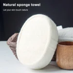Natural Loofah Sponge Bath Ball Shower Rub For Whole Body Healthy Massage Brush - Image 8