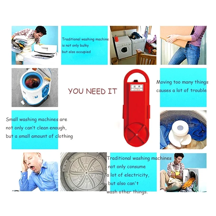 TBD0518054_11.webp HX-02DS Household Portable Small Portable Washing Machine, CN Plug - Image 12