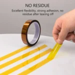 High Temperature Heat Resistant Tape Thermal Insulation Tape Polyimide Adhesive Insulating Adhesive 3D Printing Board Protection Tape - Image 4