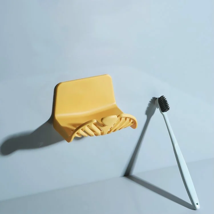 TBD051961701A.webp Household Wall-mounted Soap Dish Toilet Soap Simple Water Filter Rack - Image 1