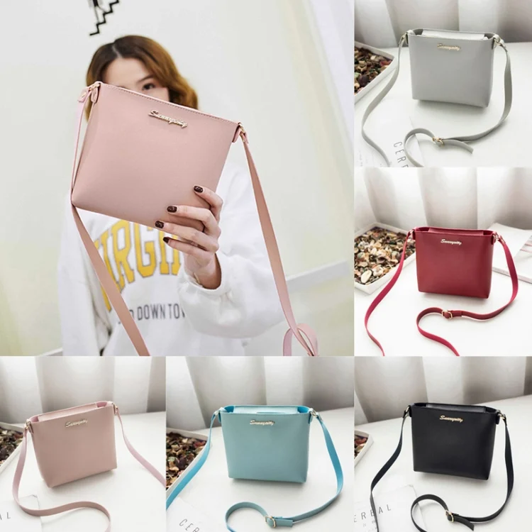 TBD051983801D_6.webp Women Solid zipper Shoulder Bag Crossbody Bag Messenger Phone Coin Bag - Image 7