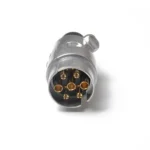 7 Pin Aluminium Alloy EU Plug Trailer Truck Towing Electrics 12V Connector Adapter - Image 6
