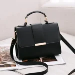 Women Bag Leather Handbags PU Shoulder Bag Small Flap Crossbody Bags for Women Messenger Bags - Image 4