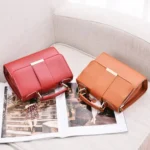 Women Bag Leather Handbags PU Shoulder Bag Small Flap Crossbody Bags for Women Messenger Bags - Image 5