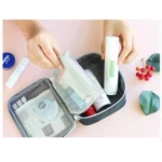 Cute Heart Mini Medicine Bag First Aid Medical Emergency Kits Organizer Outdoor Household Pill Bag, Size: 13x10x4cm - Image 4