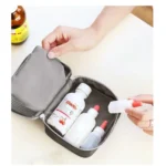 Cute Heart Mini Medicine Bag First Aid Medical Emergency Kits Organizer Outdoor Household Pill Bag, Size: 13x10x4cm - Image 7