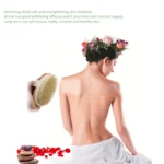 Soft Natural Bristle SPA Brush Without Handle - Image 6