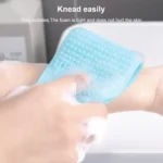 Silicone Massage Pull Strap Bath Brush Powerful Exfoliating Rubbing Bath Artifact - Image 8