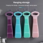 Silicone Massage Pull Strap Bath Brush Powerful Exfoliating Rubbing Bath Artifact - Image 9