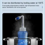 Nose Wash System Sinus Allergies Relief Nasal Pressure Rinse Neti pot - Image 4