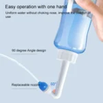Nose Wash System Sinus Allergies Relief Nasal Pressure Rinse Neti pot - Image 5