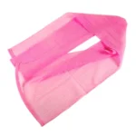 2 PCS Long Nylon Mesh Bath Shower Body Washing Clean Exfoliate Puff Scrubbing Towel Cloth Scrubbers Body Face Wash Cleaning Towel - Image 2