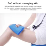 2 PCS Long Nylon Mesh Bath Shower Body Washing Clean Exfoliate Puff Scrubbing Towel Cloth Scrubbers Body Face Wash Cleaning Towel - Image 5