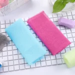 2 PCS Long Nylon Mesh Bath Shower Body Washing Clean Exfoliate Puff Scrubbing Towel Cloth Scrubbers Body Face Wash Cleaning Towel - Image 8