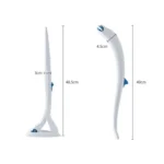Disposable Toilet Brush Household Toilet Brush with Detergent - Image 3