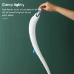 Disposable Toilet Brush Household Toilet Brush with Detergent - Image 7